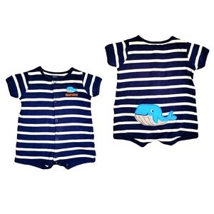 💥5/$25 Carter's Summer one piece  Size 3months